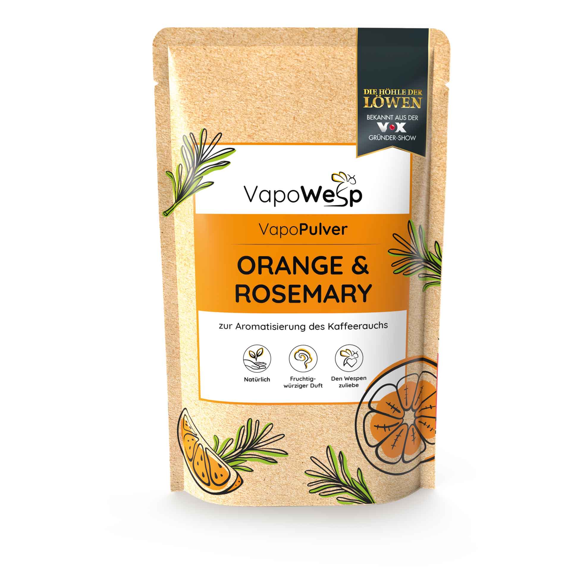 VapoWesp - Pulver Orange & Rosemary