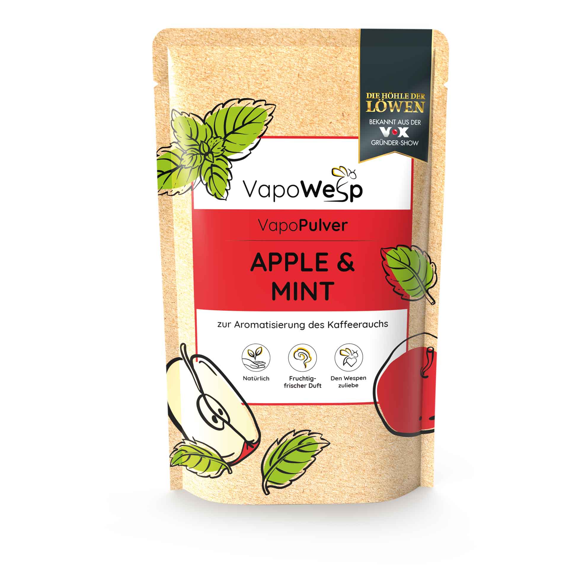 VapoWesp - Pulver Apple & Mint