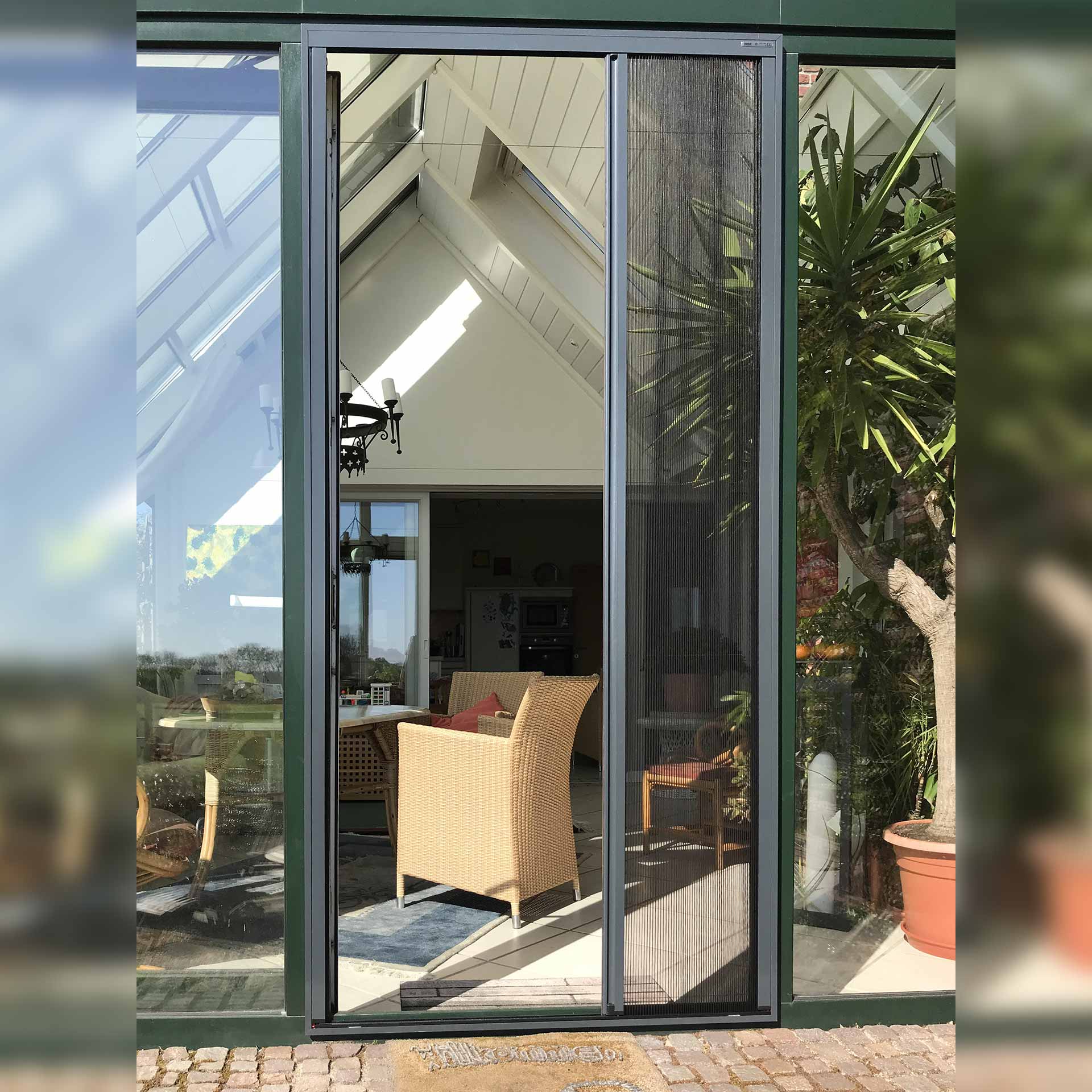 Plissédeur in vele standaardkleuren | slechts 22 mm ruimte nodig | Slimline22 Plissédeur in vele standaardkleuren | slechts 22 mm ruimte nodig | Slimline22