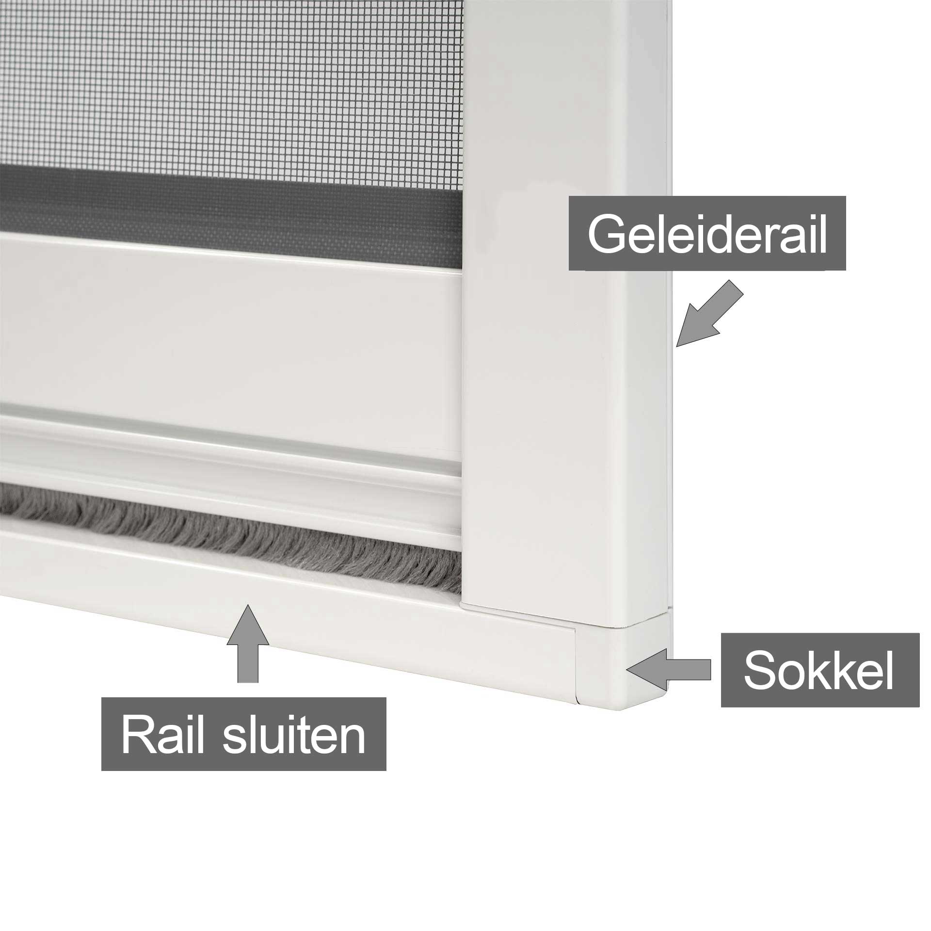 Het allerbeste hor voor dakramen | afgeronde hoeken | borstelafdichting | StarlineFix