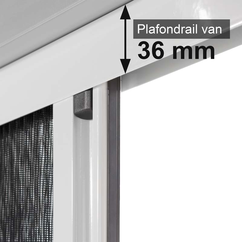 Plisséhordeur voor caravans | slechts 22 mm ruimte nodig voor plaatsing | Slimline22