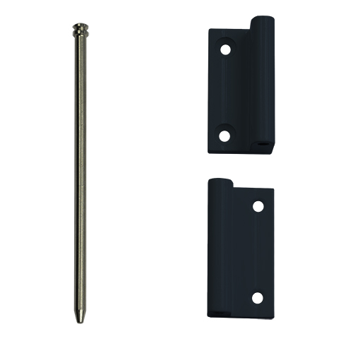 Scharnier, 3-teilig, anthrazitgrau RAL 7016