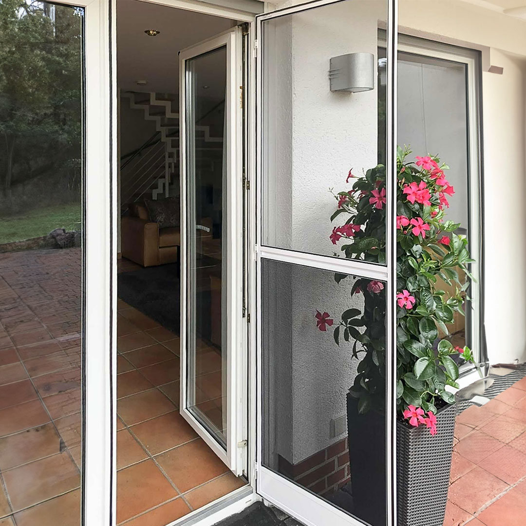 Qualitäts-Fliegengitter-Schwingtür für Tür-Rahmen | fix & fertig | Flairline