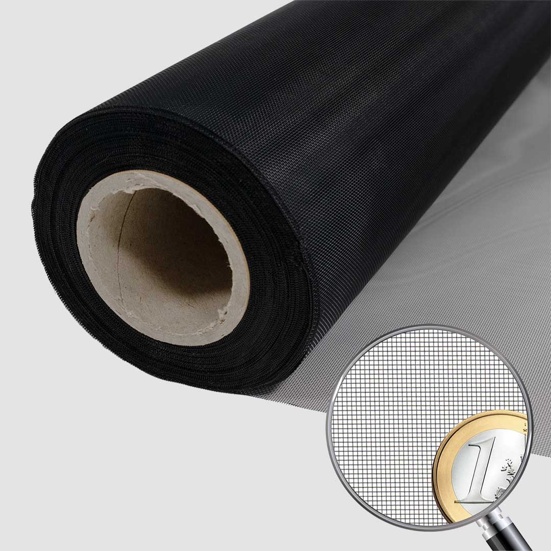 Insectenwerend Gaas op Rol – Vliegengaas van glasvezel met PVC-coating (Wit, 1 m x 10 m Insectenwerend Gaas op Rol – Vliegengaas van glasvezel met PVC-coating (Wit, 1 m x 10 m