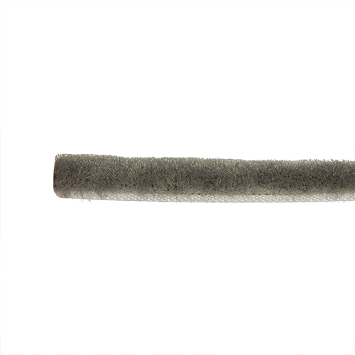 Bürstendichtung 6,9 x 9 mm grau