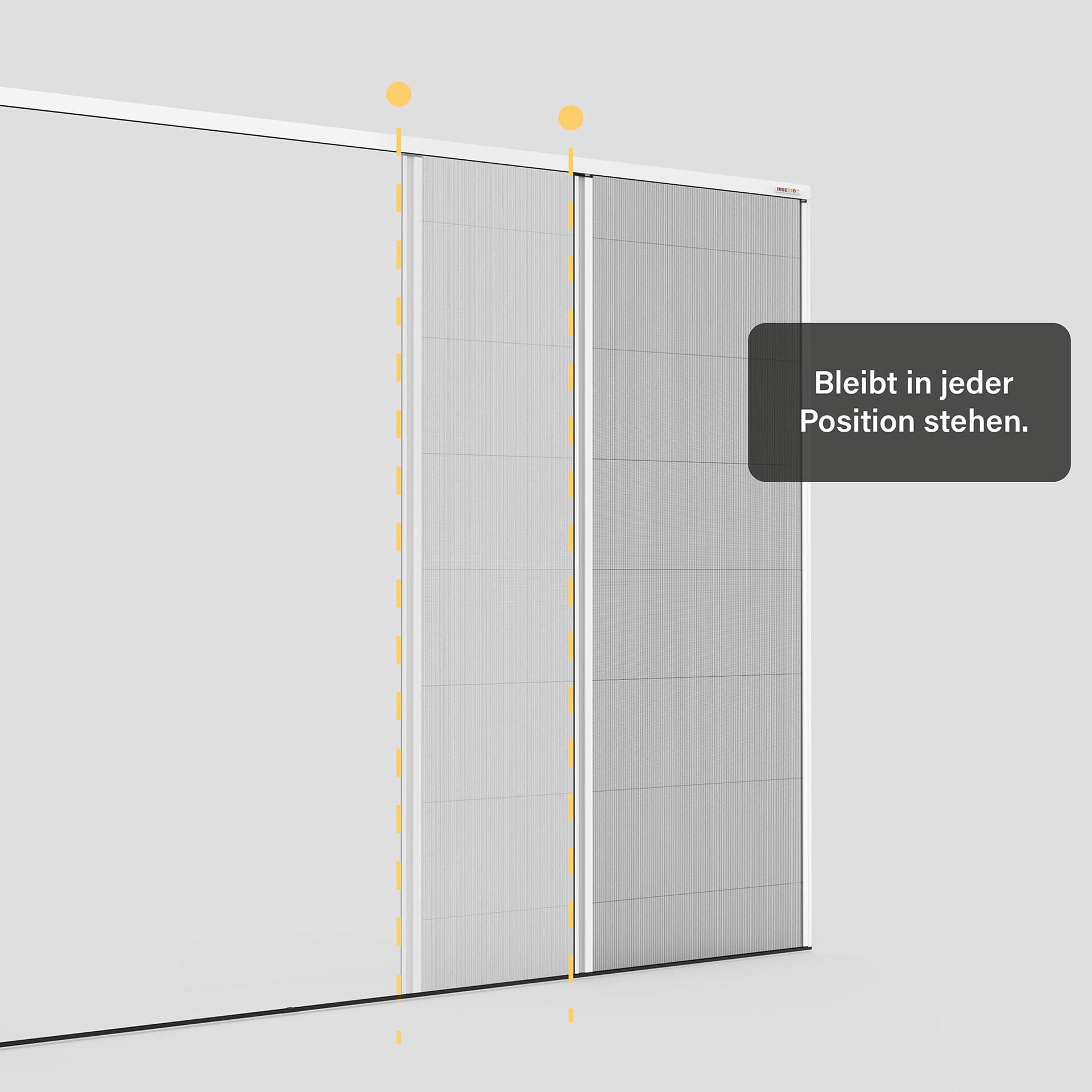 Insektenschutz-Plissee, ideal zwischen Fenster und Rollladen | Micro13 Insektenschutz-Plissee, ideal zwischen Fenster und Rollladen | Micro13