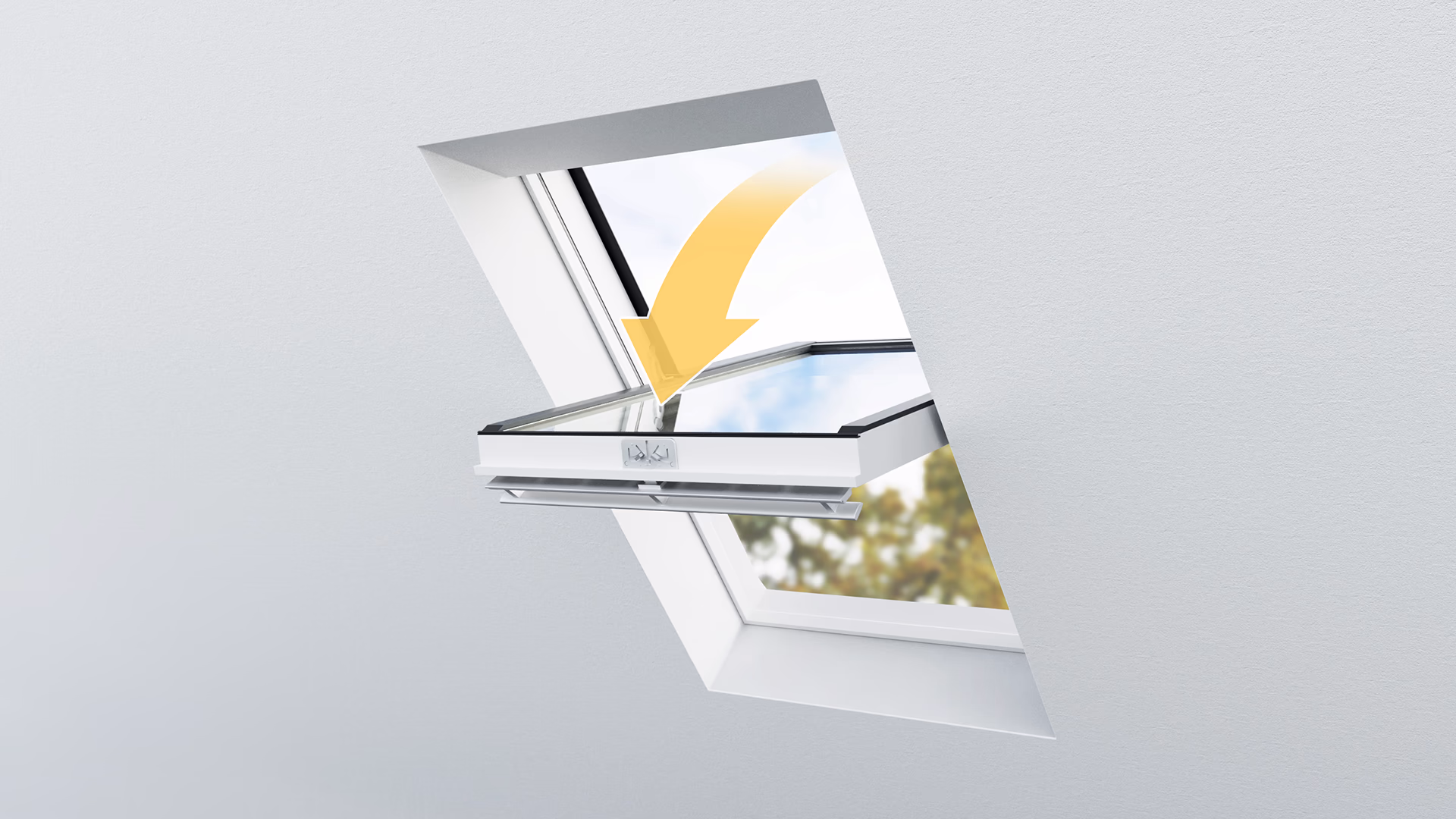 Insektenschutz für Schwingfenster (ohne Fensterbank)