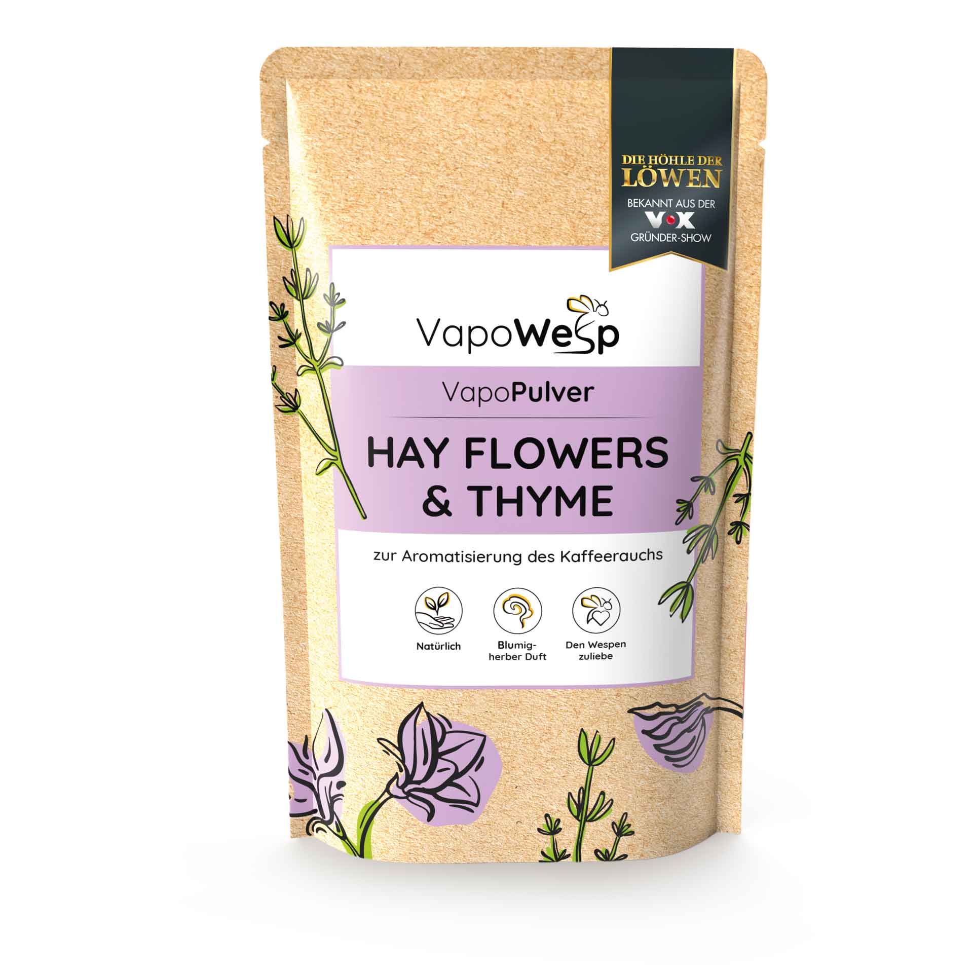 VapoWesp - Pulver Hay Flowers & Thyme