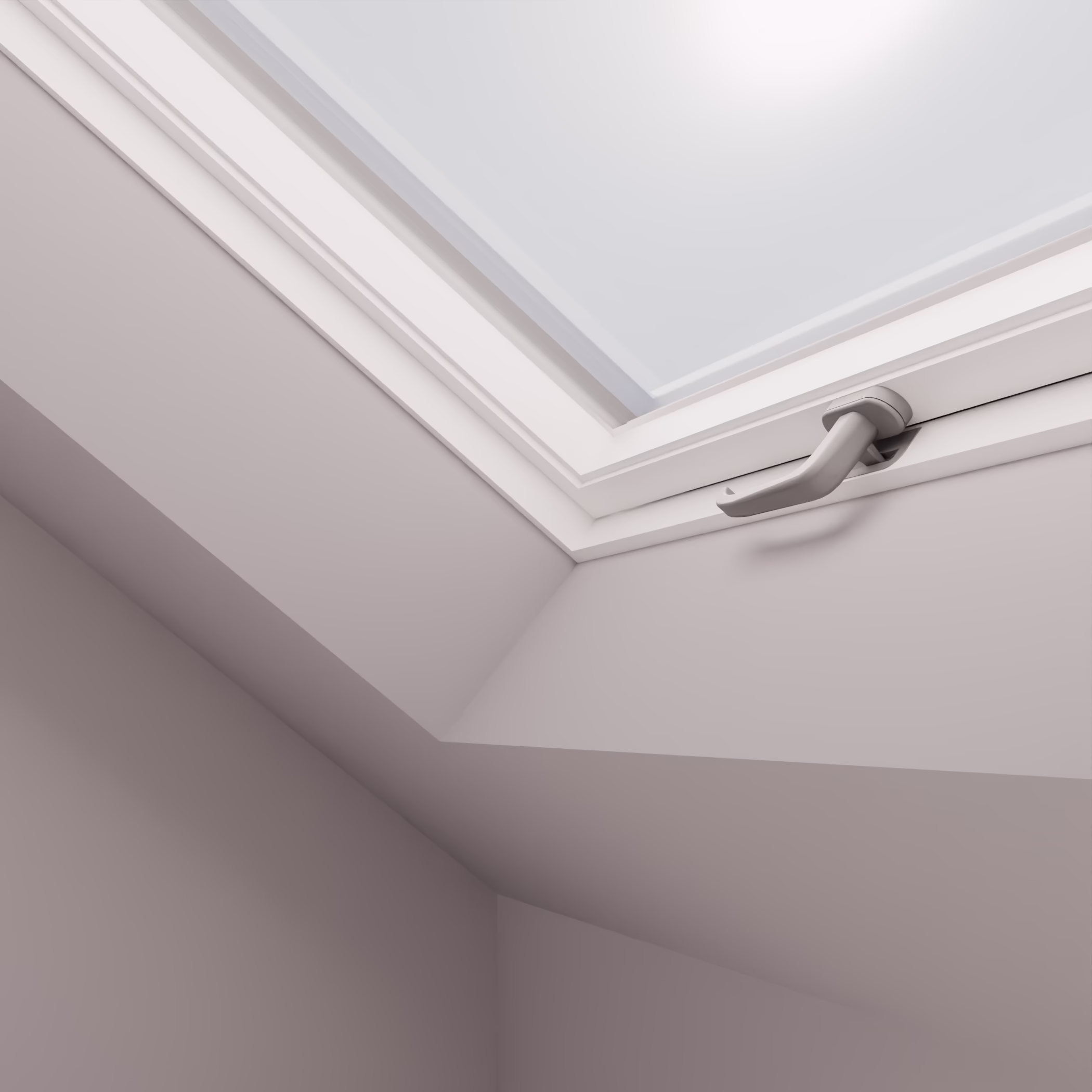 Fliegengitter für Dachfenster mit Einbaurahmen