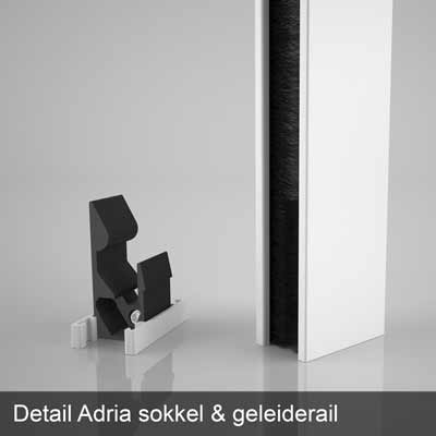 Rolhor voor ramen | cassette kan eenvoudig op het kozijn geschroefd worden of worden tussen geklemd | Adria