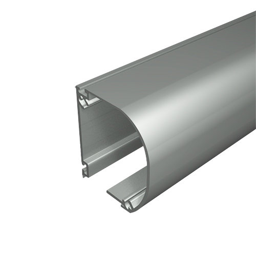 Coffre de volet roulant StarlineFix 40 mm argent anodisé