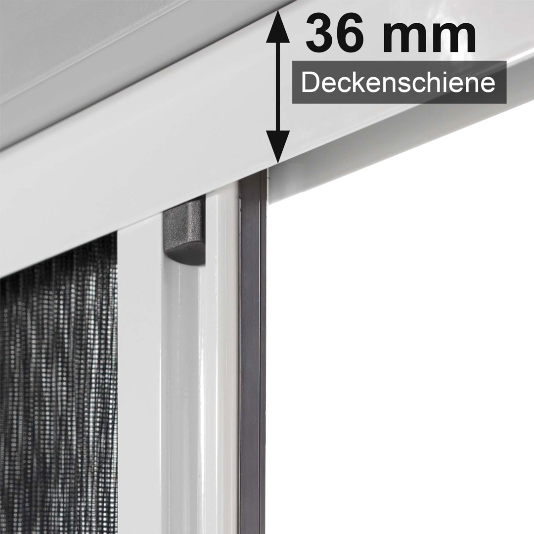 Insektenschutz Plissee für Fenster | ab 22 mm Platz | Slimline22