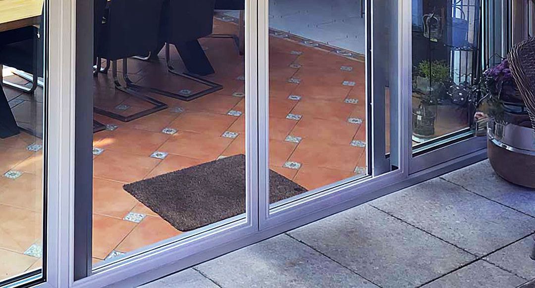 Fliegengitter für Doppeltüren