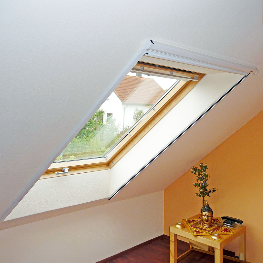 Klapp-Schwingfenster ohne Fensterbank