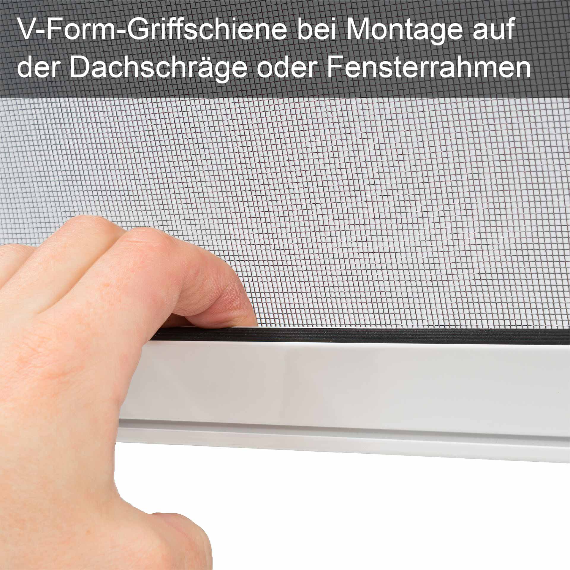 Insektenschutzrollo, auch für breite Dachfenster geeignet | Multiline