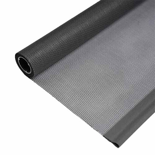 Topline Netz auf Welle, Grau, Ø22mm, 1700mm Auszug