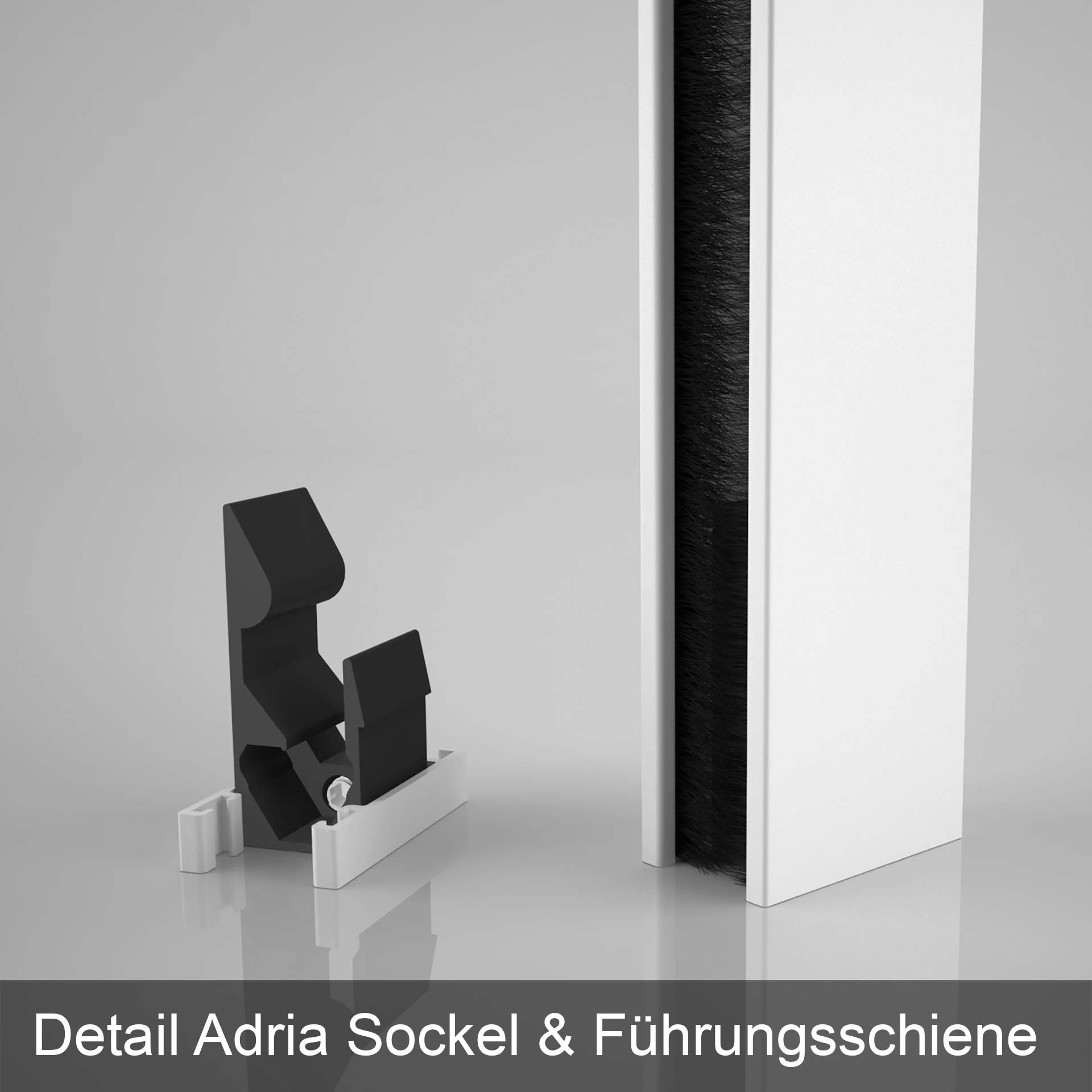 Rolhor voor ramen | cassette kan eenvoudig op het kozijn geschroefd worden of worden tussen geklemd | Adria