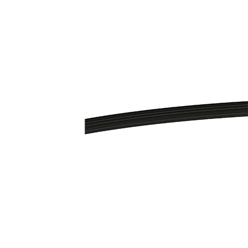 PVC Keder 6,3 mm schwarz