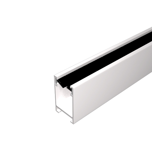 Rails de guidage Adria avec brosse anti-vent Führung, Anti Wind, weiß.