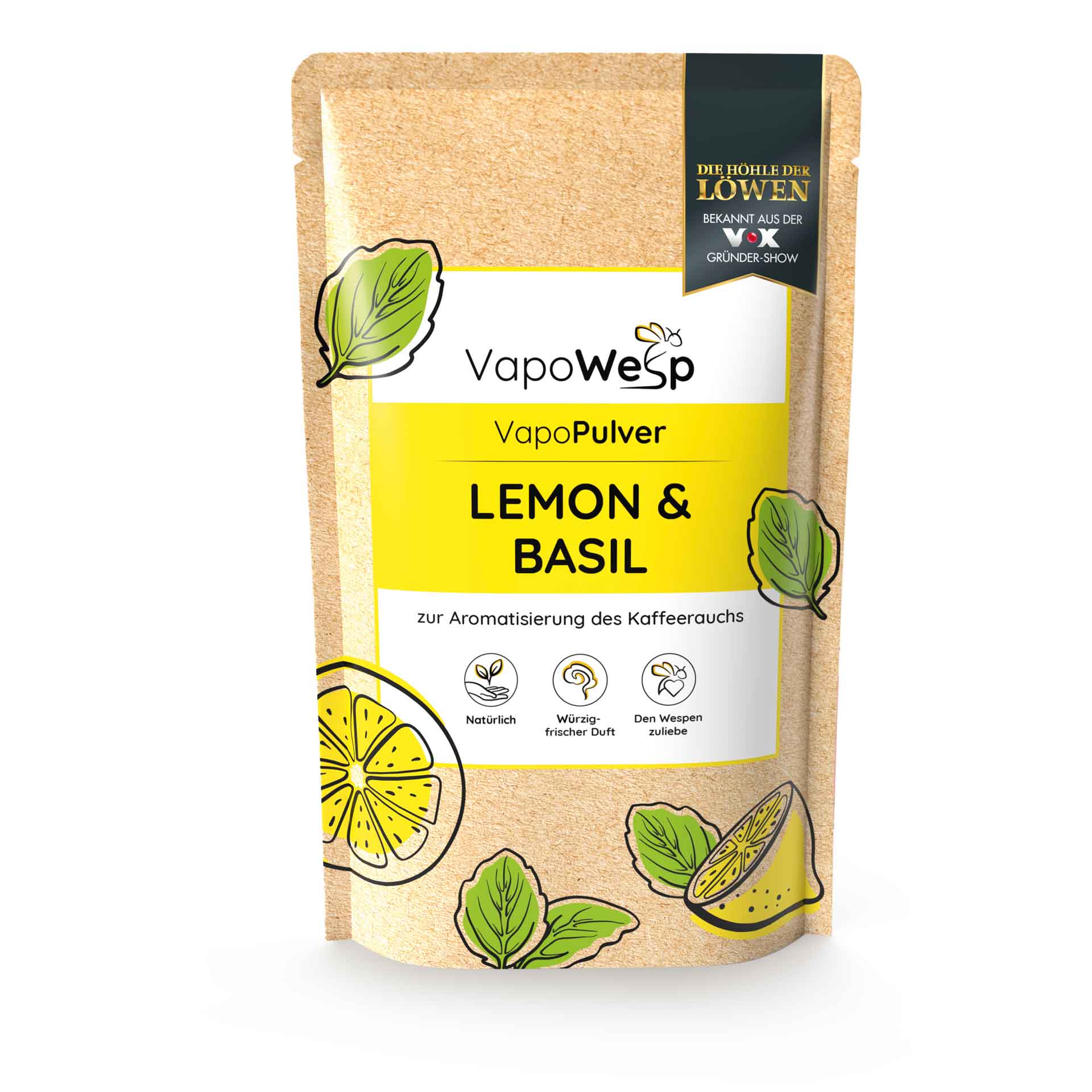 VapoWesp - Pulver Lemon & Basil VapoWesp - Pulver Lemon & Basil