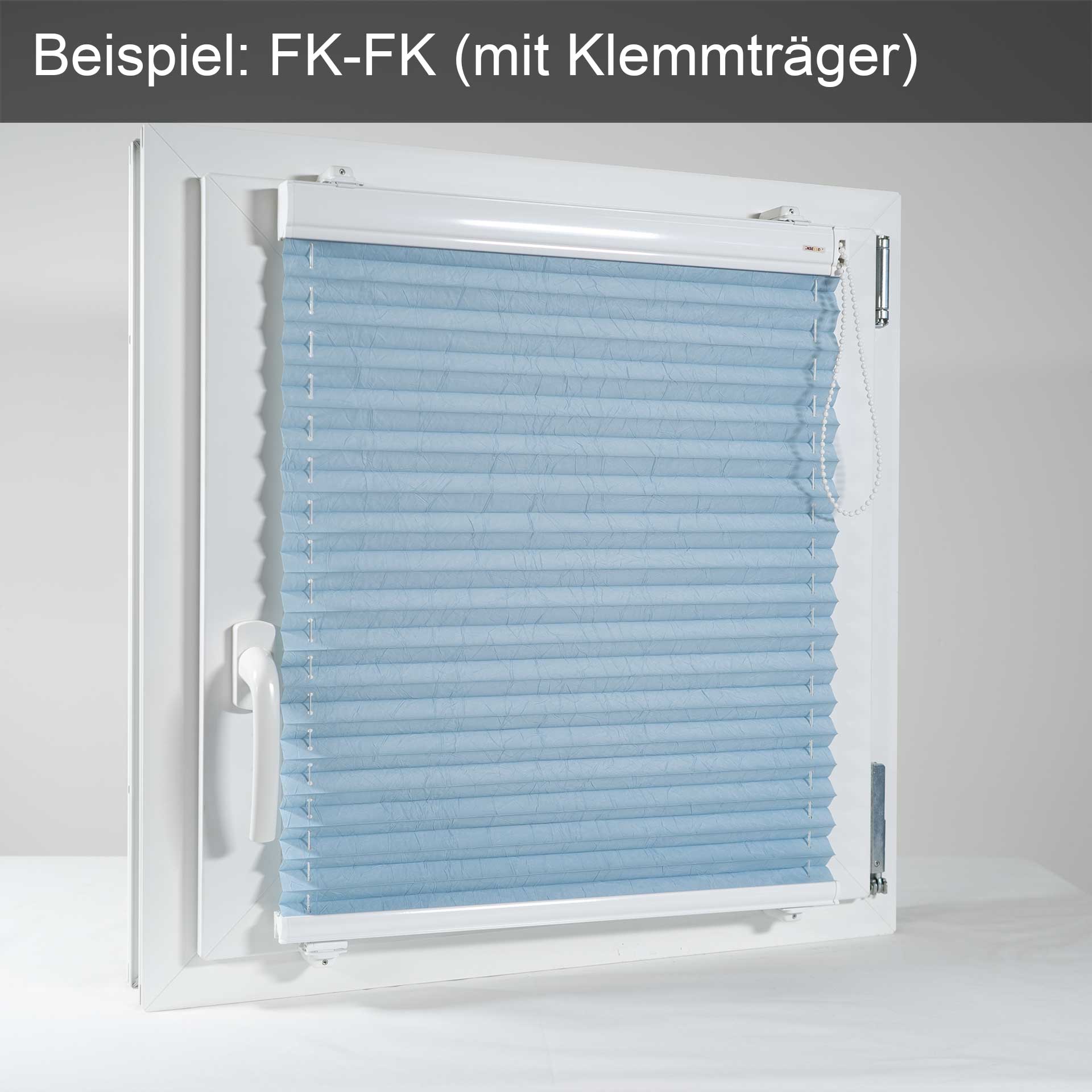 Sonnenschutz-Plissee FK für Fenster | auf Maß mit Bedienkette Sonnenschutz-Plissee FK für Fenster | auf Maß mit Bedienkette