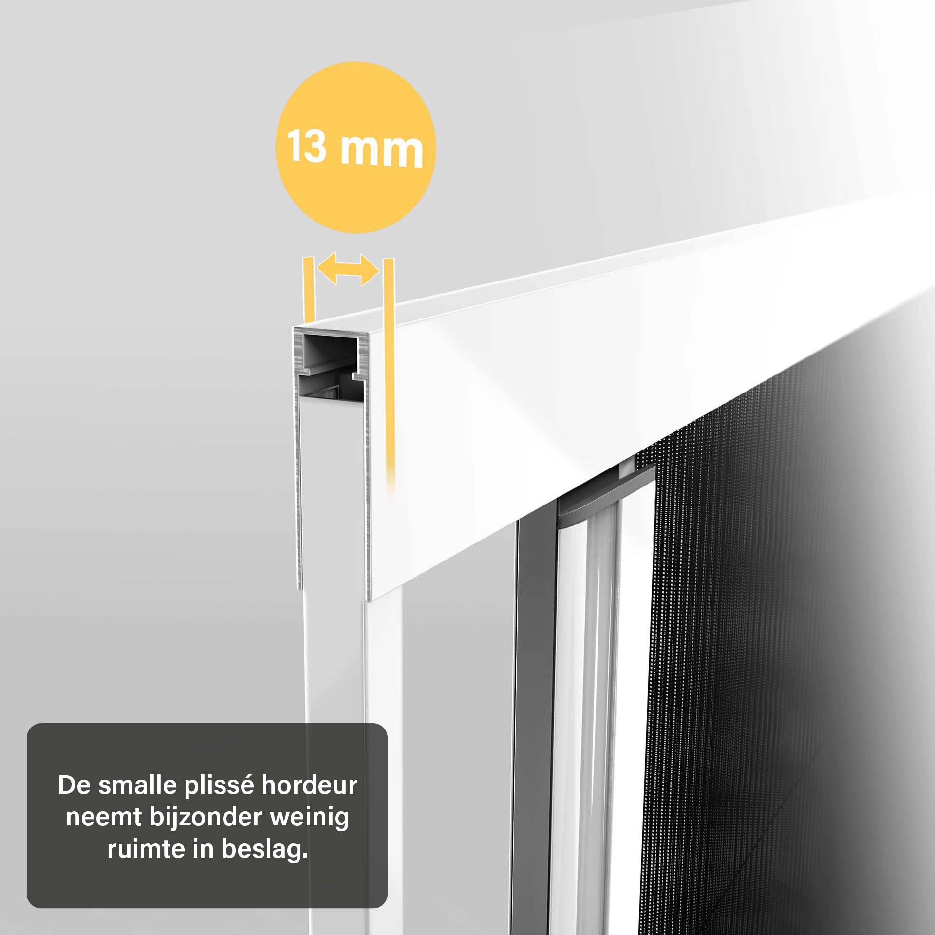 Insectenhor plissé, ideaal voor ramen en tussen raam en rolluik | Micro13 Insectenhor plissé, ideaal voor ramen en tussen raam en rolluik | Micro13