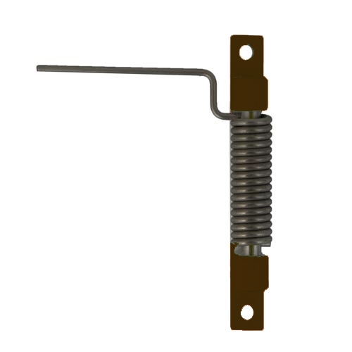 Ferme-porte Boxline marron RAL 8014