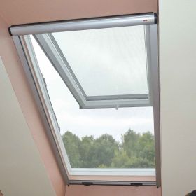 Insektenschutzrollo, auch für breite Dachfenster | Optimaler Schutz | Multiline