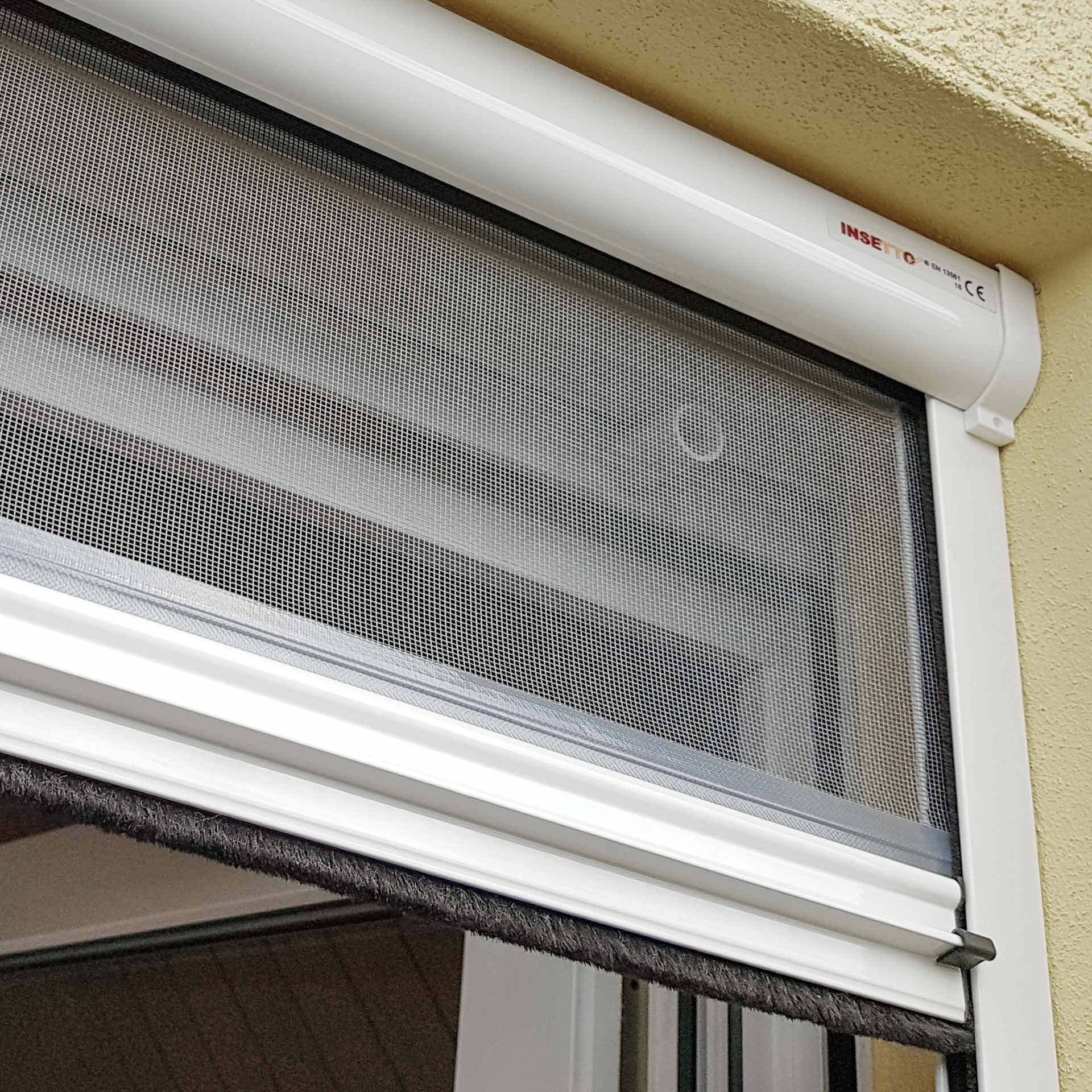 Preiswertes Insektenschutzrollo auf Maß für bodentiefe Fenster Adria
