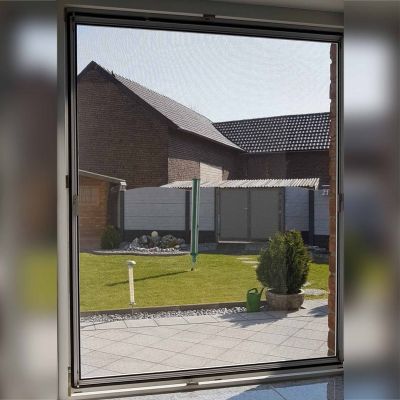 Fliegengitter für Holz- & Kunststofffenster | zum Einhängen | FlairlinePlus