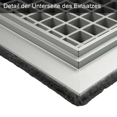 Lichtschachteinsatz mit Filz an der Unterseite