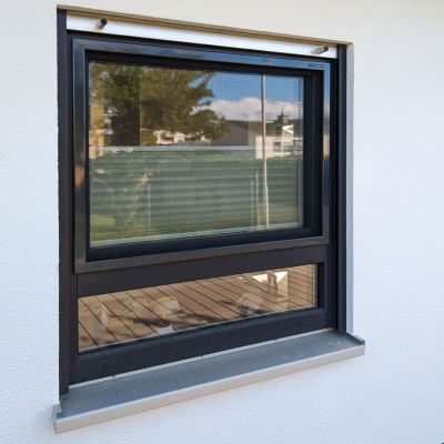 Fenster mit Insektenschutzgitter
