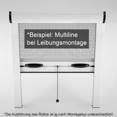 Insektenschutzrollo mit Beispielbeschreibung