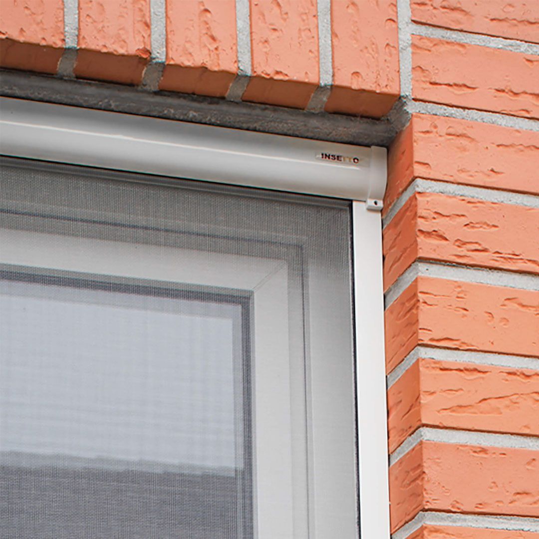 Insektenschutzrollo für Fenster | Klemmoption für Rollo-Kasten | Adria